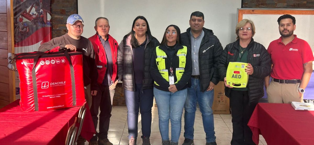 Comité Paritario participa en exitosa capacitación teórico/práctica en RCP y uso de DEA